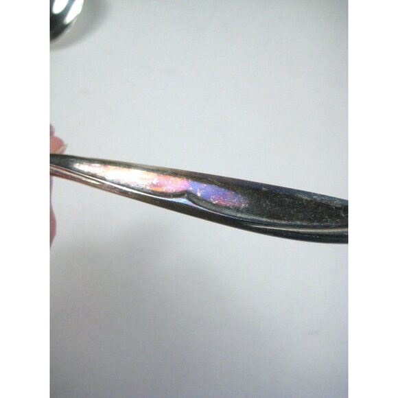 Concept Pattern 1957 Set Of 11 Supreme Silver Plate Soup Spoons Flatware - Picture 8 of 9